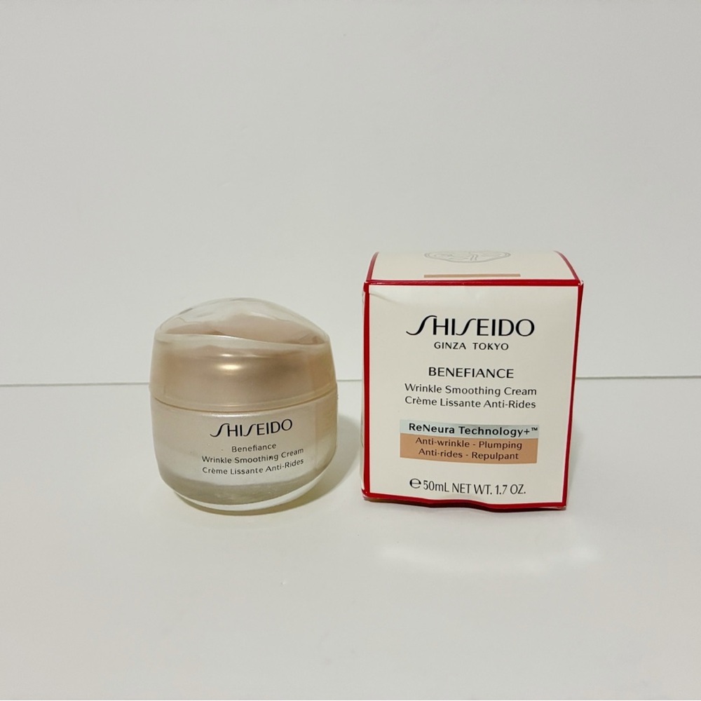 🌸 Shiseido Benefiance Wrinkle Smoothing Cream 1.7oz / 50ml (Japan Skincare)
